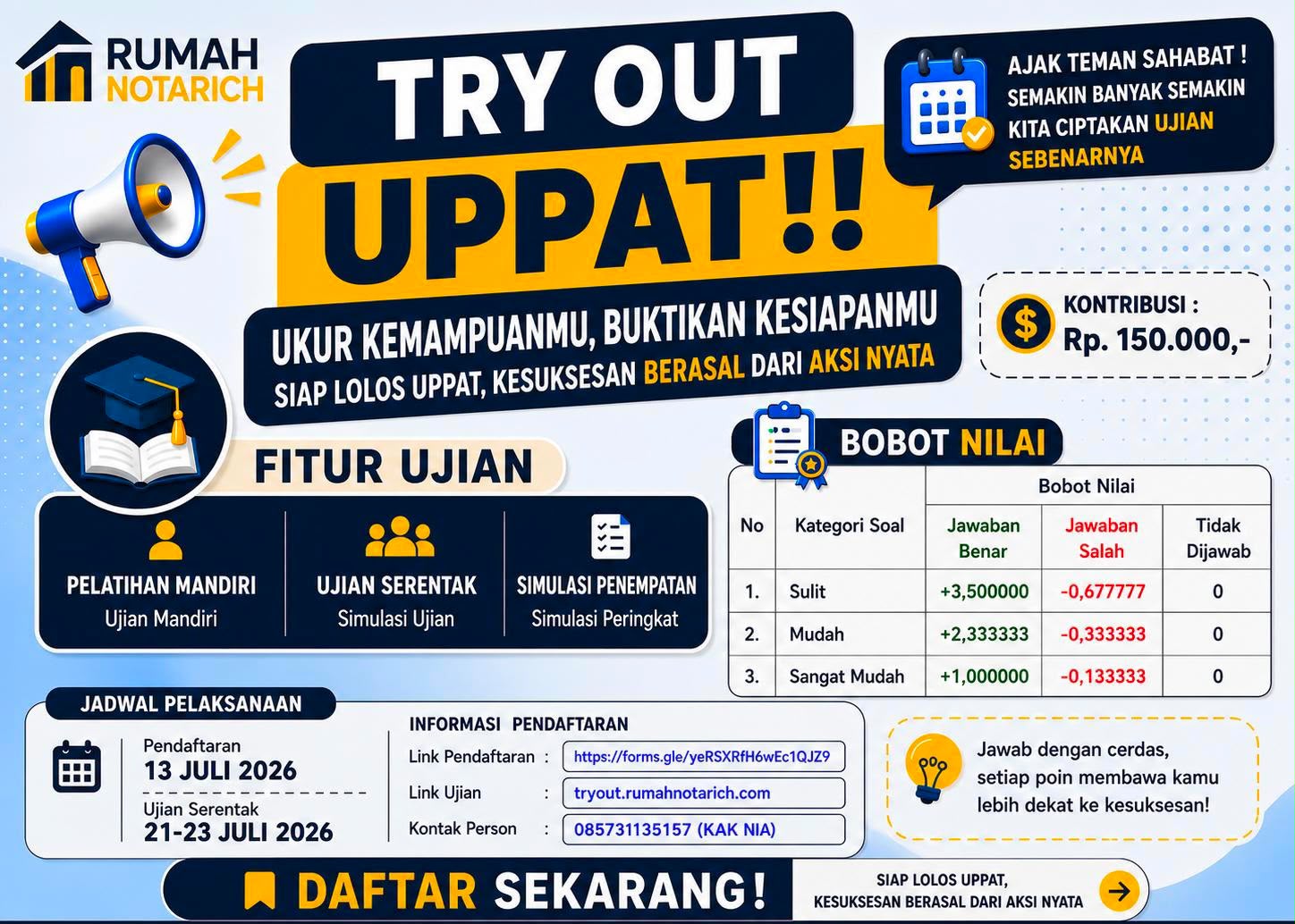 Ruang belajar untuk peserta umum
